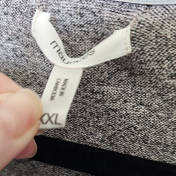 Maurices Plus Size XXL Striped Cozy Relaxed Fit Cardigan Sweater - Picture 6 of 9